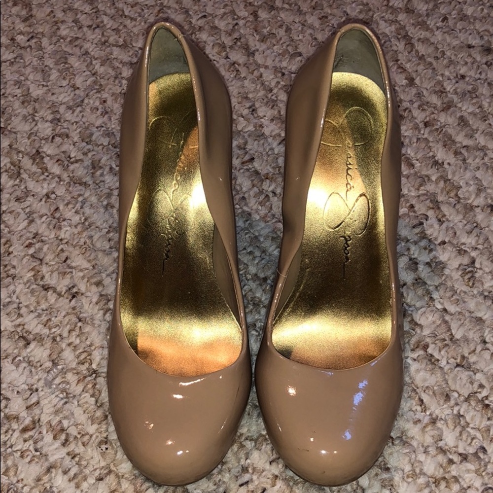 Nude heels